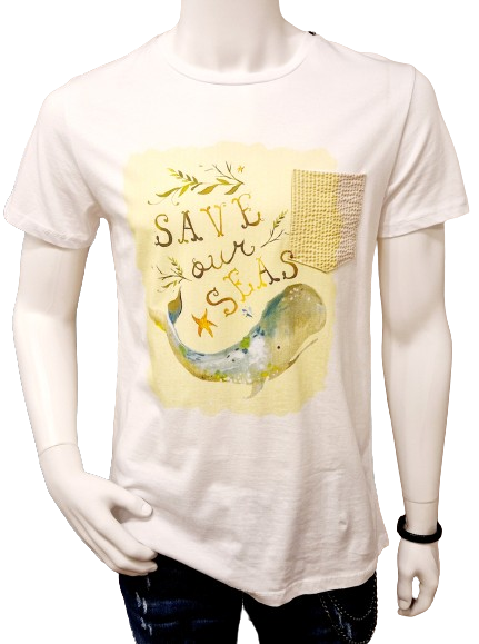 T-Shirt Herren "Save our seas"